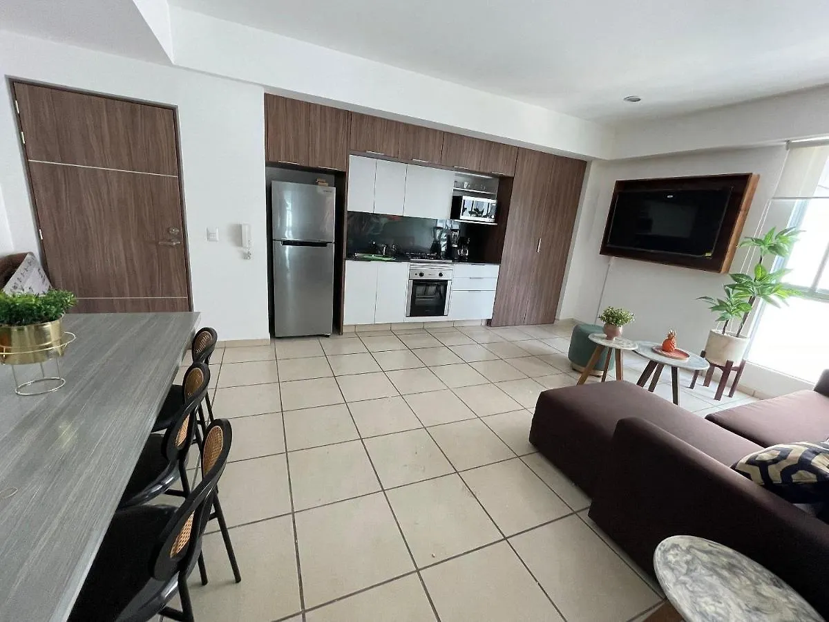 Appartement 3 Recamaras Con Alberca Y Gym En 